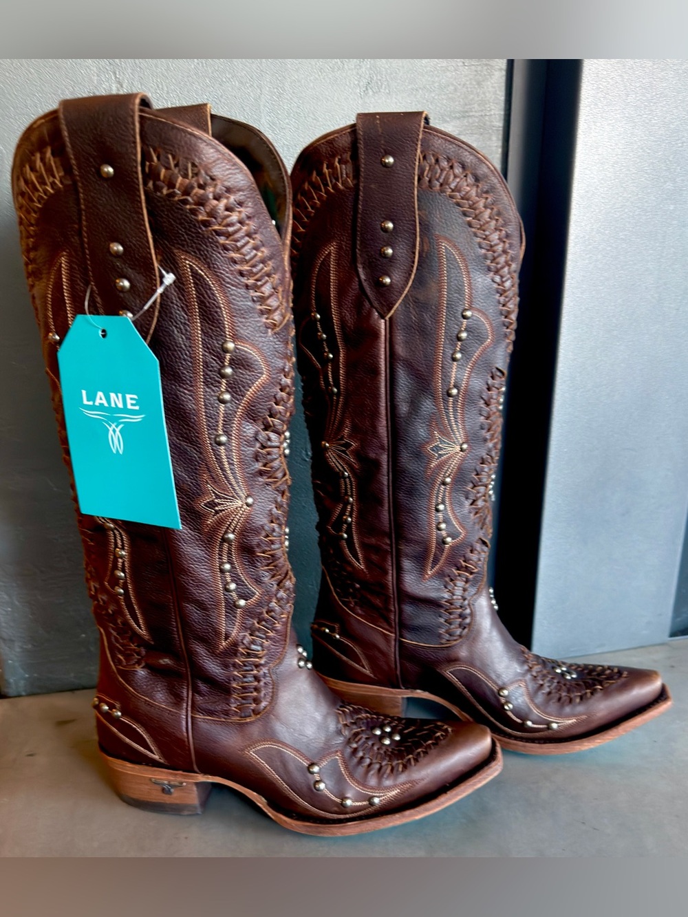 Lane “Cossette” Boots in Cognac - NIB - Women’s
8B